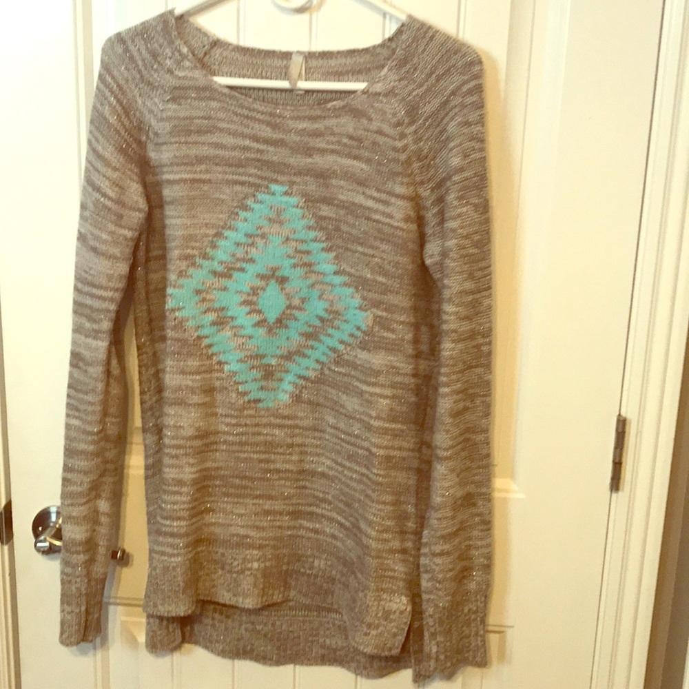Long sweater large vanity